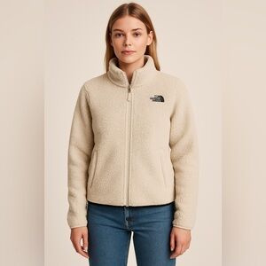 The north face jackets fleece size Medium